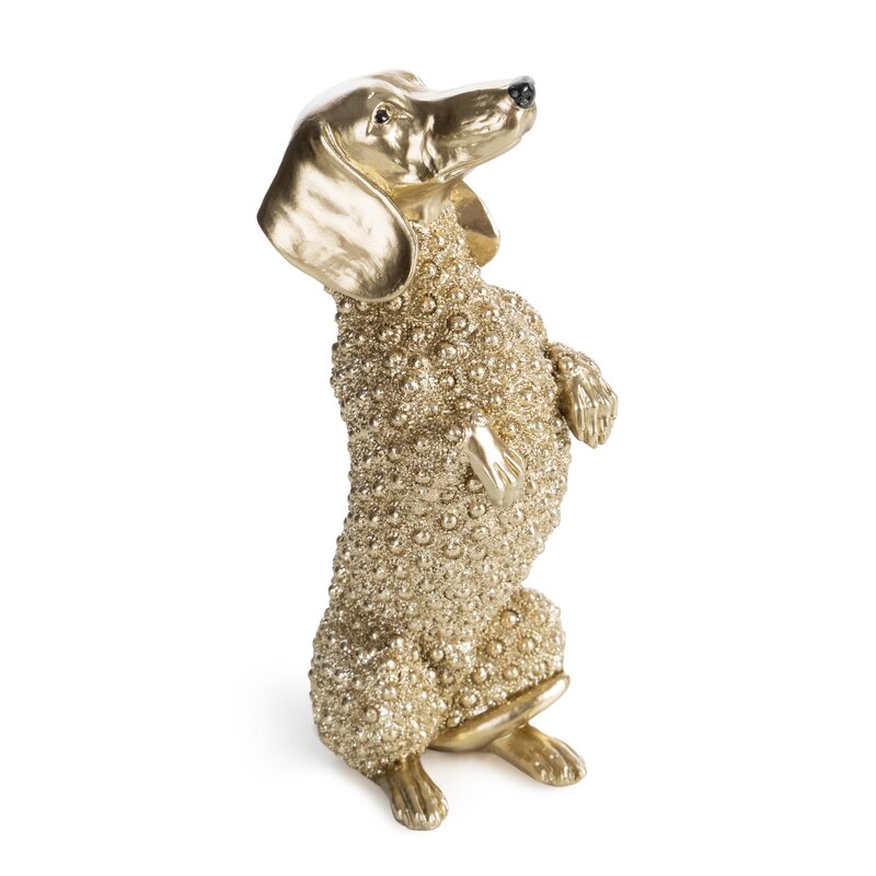 Figurka ceramiczna Senti szampańska 8 X 8 X 20 CM – wnosi subtelny blask