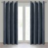 ZASŁONA GOTOWA D91 NAMI 135 X 250 CM CIEMNONIEBIESKI