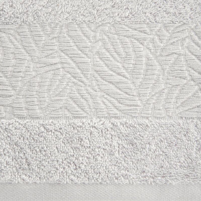 Ręcznik kąpielowy Alba 02 srebrny 70 X 140 CM – miękki i chłonny