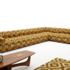 Narożnik Modułowy Tapicerowany Arand Line SL4+S5+RK+SP4 - Nowoczesna Pikowana Sofa Narożna do Salonu 375 cm