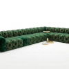Narożnik Modułowy Tapicerowany Arand Line SL4+S5+RK+SP4 - Nowoczesna Pikowana Sofa Narożna do Salonu 375 cm