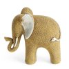 Figurka ceramiczna słoń Lukas złota 16 X 8 X 25 CM – symbol szczęścia i egzotyki
