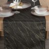 OBRUS SUZANA 40 X 140 CM CZARNY