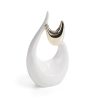 Figurka ceramiczna Alina biała 20 X 7 X 13 cm – elegancki kształt