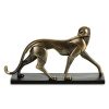 Figurka ceramiczna ELDO złota 12 X 8 X 14 CM – z motywem łabędzi