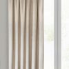 ZASŁONA GOTOWA D91 NAMI NA TAŚMIE 135 X 270 CM BEŻOWY