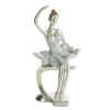 FIGURKA DEKORACYJNA DELA (05) 10 X 11 X 20 CM SREBRNY