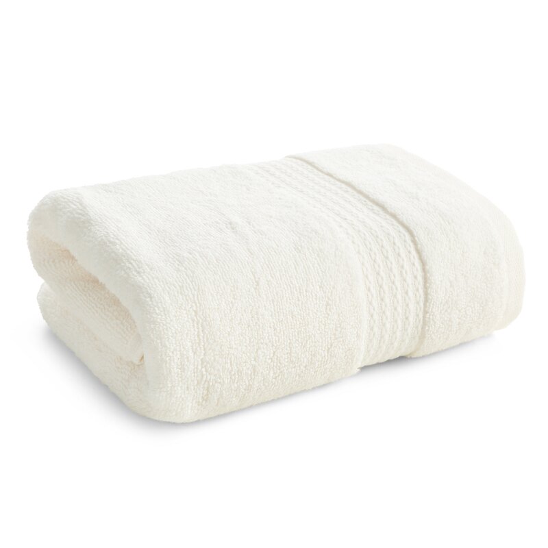 Ręcznik z bawełny egipskiej Egipt kremowy 50 X 90 CM – miękki i puszysty