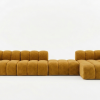Narożna Sofa Tapicerowana Modułowa Arand Line SL+P+S+SZP - Nowoczesny Narożnik Pikowany z Szezlongiem