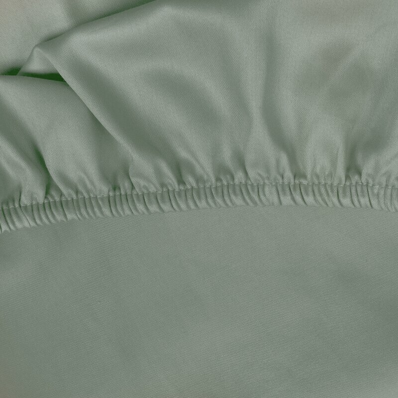 Prześcieradło z gumką jersey D91 szałwiowy 180 X 200 X 30 CM – miękkie i elastyczne