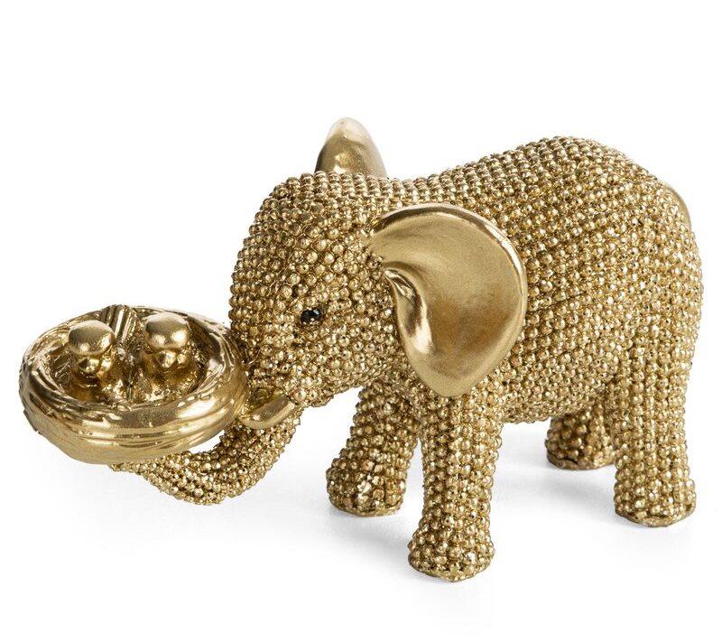 Figurka ceramiczna Eldo szampańska 10 X 5 X 6 CM – symbol szczęścia