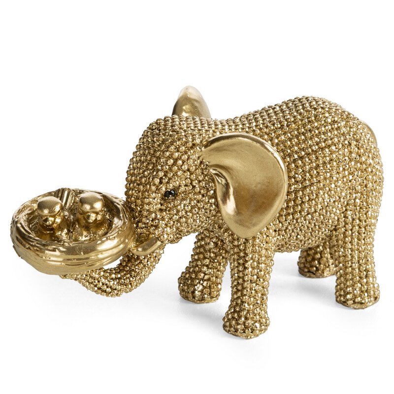 Figurka ceramiczna Eldo szampańska 10 X 5 X 6 CM – symbol szczęścia