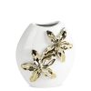 Wazon ceramiczny Noela (04) biały 18 X 11 X 20 CM – elegancki akcent
