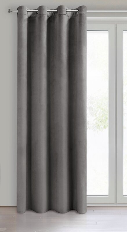 ZASŁONA GOTOWA D91 NAMI 135 X 250 CM STALOWY