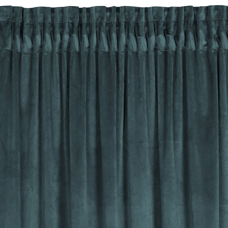 Zasłona gotowa Charlotte1 morska 140 X 270 CM – gotowa do zawieszenia