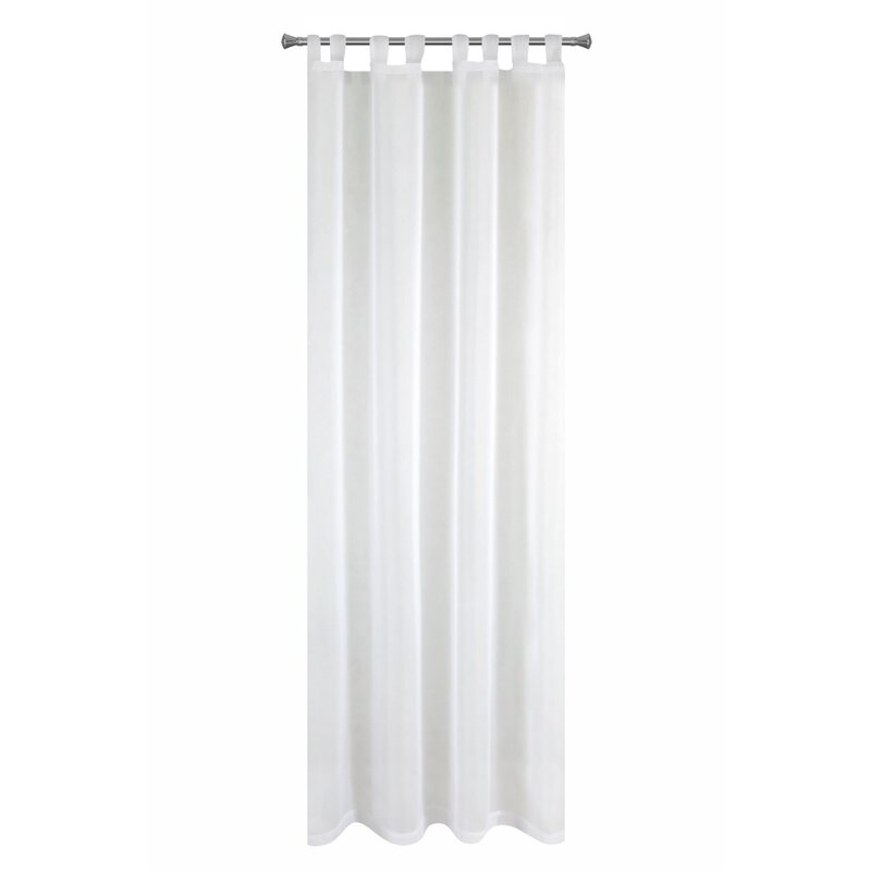Firana gotowa Lucy na szelkach biała 140 X 250 cm – rozjaśnia wnętrze