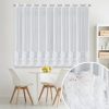 Firana gotowa Arabella 3 biała 140 X 250 cm – z ozdobną falbaną