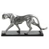 Figurka anioła morskiego ELDO srebrna 20 X 7 X 23 cm – do salonu i sypialni