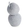 Figurka ceramiczna Eldo srebrna 12 X 8 X 14 cm – z lśniącymi łabędziami
