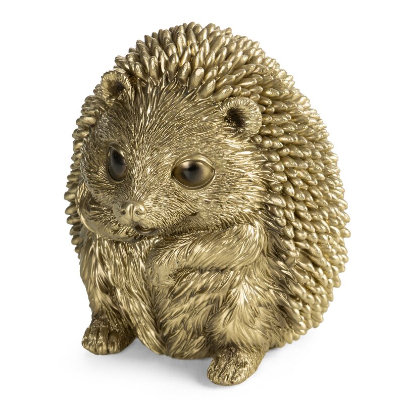 FIGURKA DEKORACYJNA HOG (02) 12 X 11 X 12 CM ZŁOTY