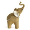 Figurka ceramiczna Lukas złota 18 X 8 X 17 CM – w kształcie słonia