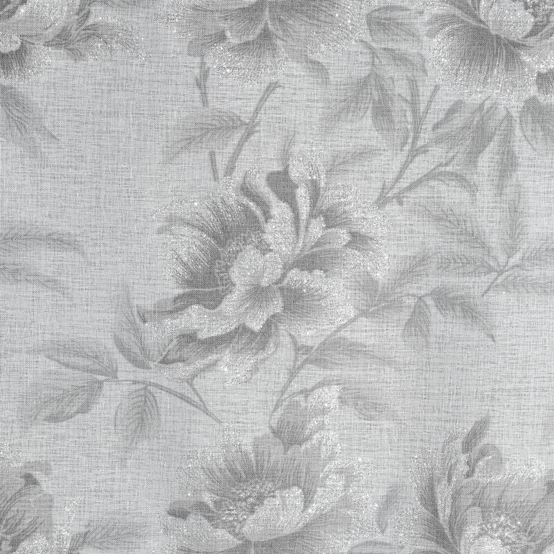 ZASŁONA GOTOWA RAMI 140 X 250 CM SREBRNY