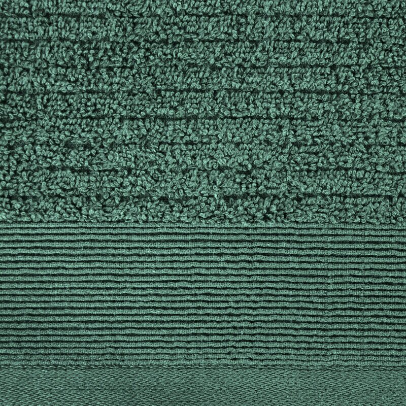 Ręcznik bawełniany NAOMI ciemnozielony 50 X 90 CM – miękki i chłonny