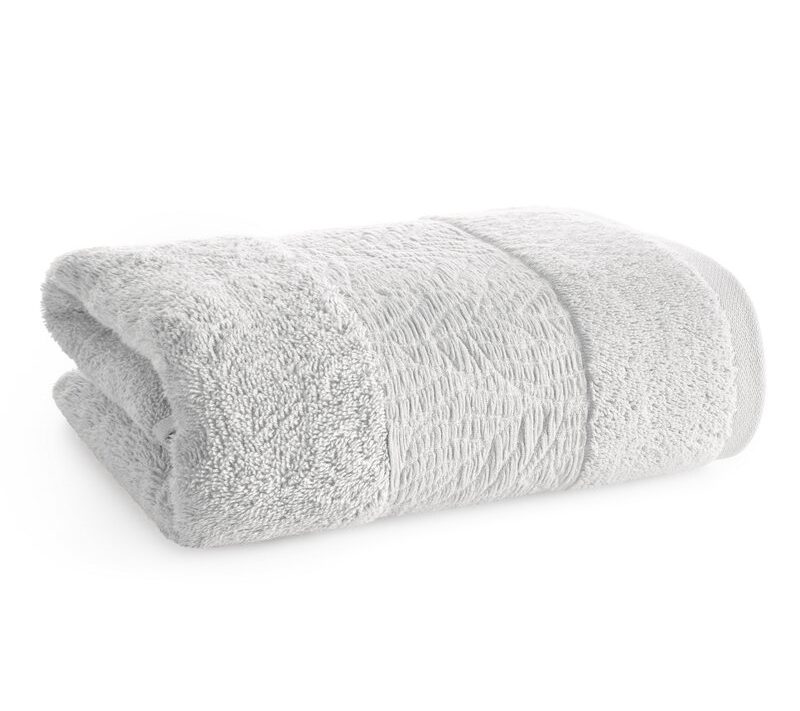 Ręcznik kąpielowy Alba 02 srebrny 70 X 140 CM – miękki i chłonny