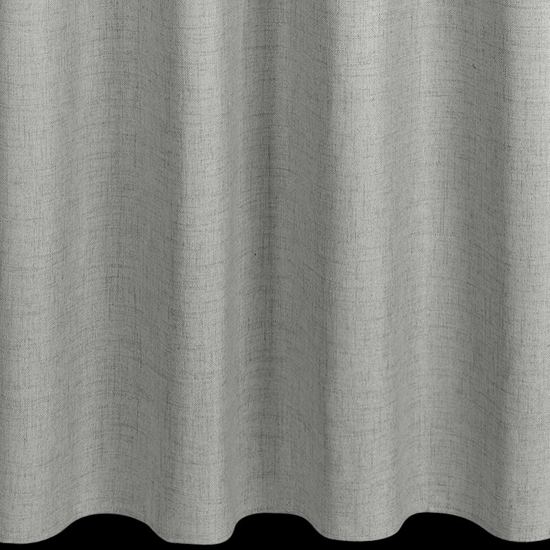 Zasłona gotowa JULA2 ciemnobeżowa 140 X 250 cm – styl eko i prywatność