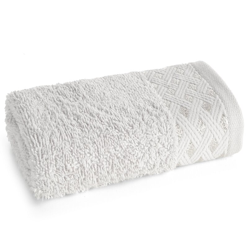 Ręcznik Luiza srebrny 30 X 50 CM – miękki i chłonny