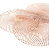PODKŁADKA DARIA O 38 CM MIEDZIANY