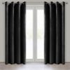 ZASŁONA GOTOWA D91 NAMI 135 X 250 CM CZARNY