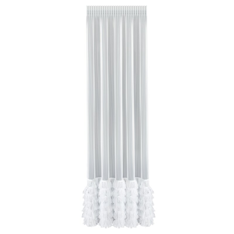 Firana gotowa ARABELLA 6 biała 140 X 270 cm – subtelnie rozprasza światło