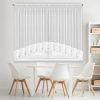 Firana gotowa Arabella 6 biała 140 X 250 cm – rozjaśnia wnętrze