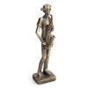 Figurka ceramiczna Roma niebieska 16 X 9 X 33 CM – akcent do wnętrz