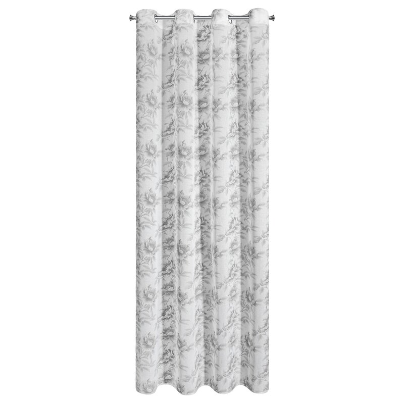 ZASŁONA GOTOWA RAMI 140 X 250 CM SREBRNY