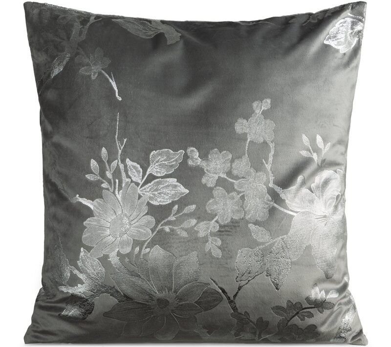 Poszewka Celia stalowa 45 X 45 CM – aksamitna miękkość