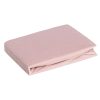 Prześcieradło z gumką jersey D91 jasnoróżowe 240 X 220 X 30 CM – miękkie i komfortowe