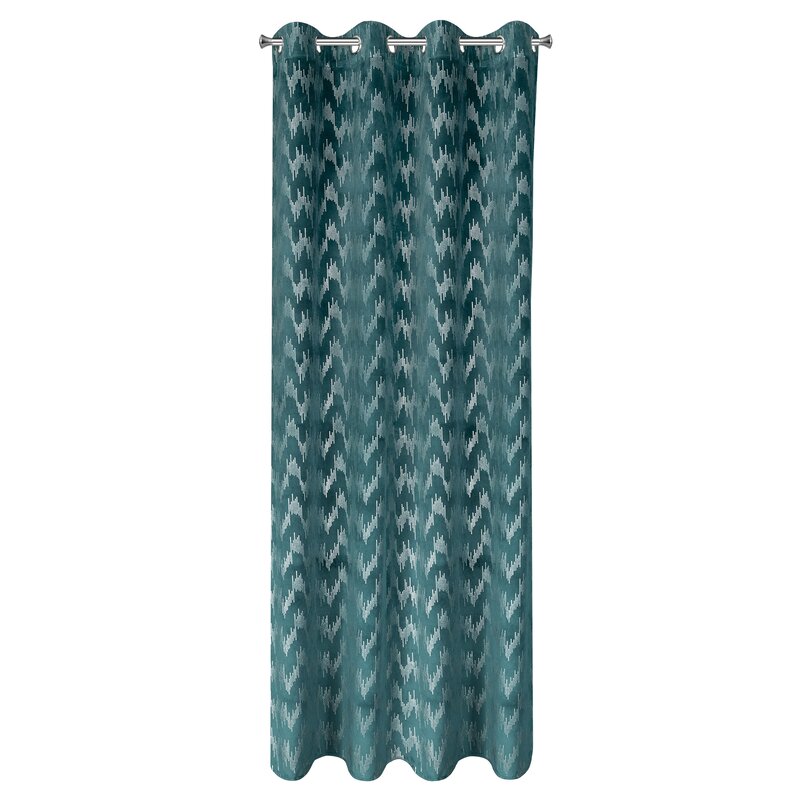Zasłona welwetowa Achill turkusowa 140 X 250 cm – głębia koloru