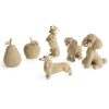 Figurka ceramiczna Senti szampańska 10 X 9 X 16 cm – subtelny akcent dekoracyjny