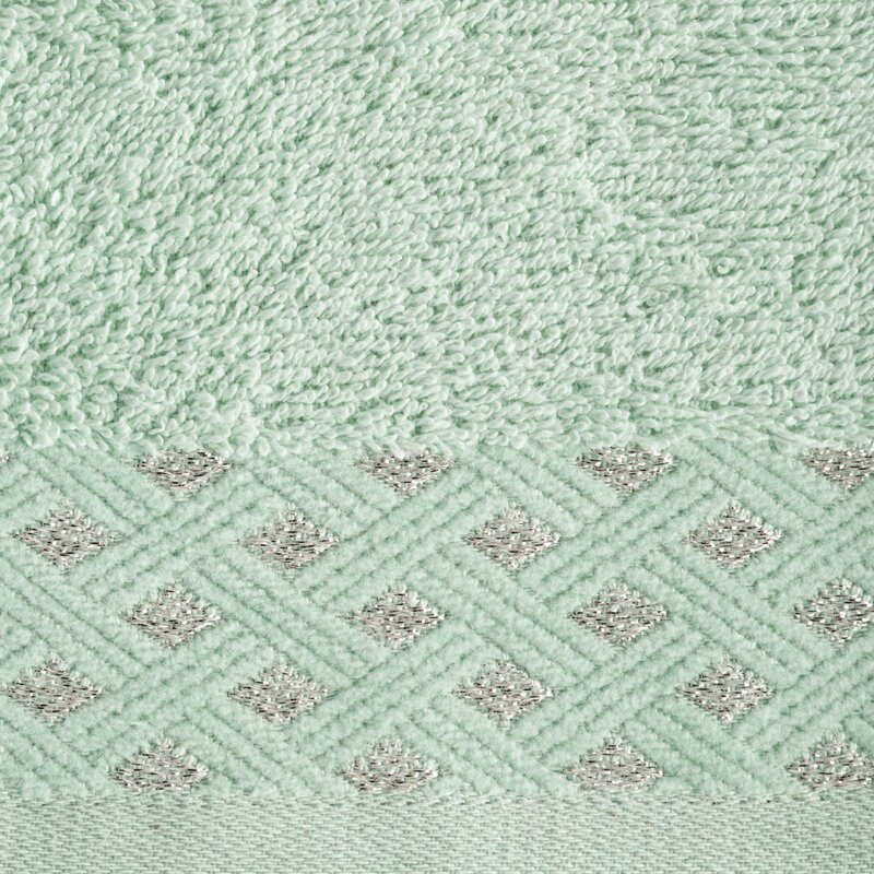 Ręcznik do rąk Luiza miętowy 30 X 50 cm – miękki i chłonny