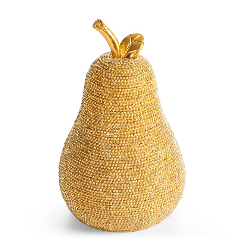 Figurka ceramiczna Eldo złota 10 X 9 X 16 CM – do salonu i biura