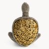 Figurka ceramiczna ELDO srebrna 8 X 5 X 11 CM – do stylowych wnętrz