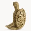 Figurka dekoracyjna Eldo szampańska 10 X 6 X 10 cm – z ceramiki