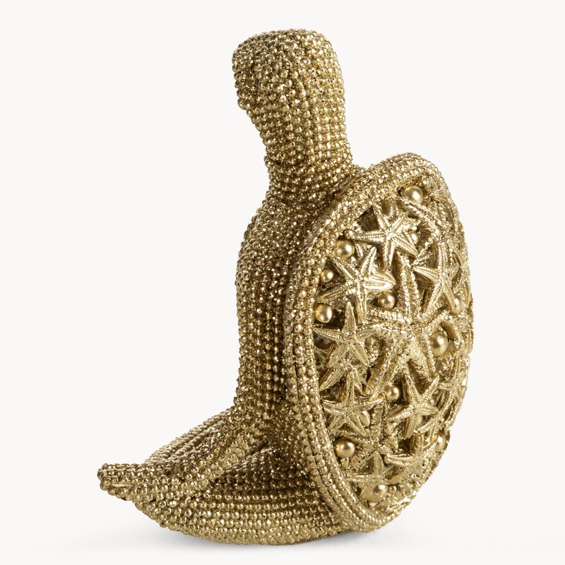 Figurka dekoracyjna Eldo szampańska 10 X 6 X 10 cm – z ceramiki