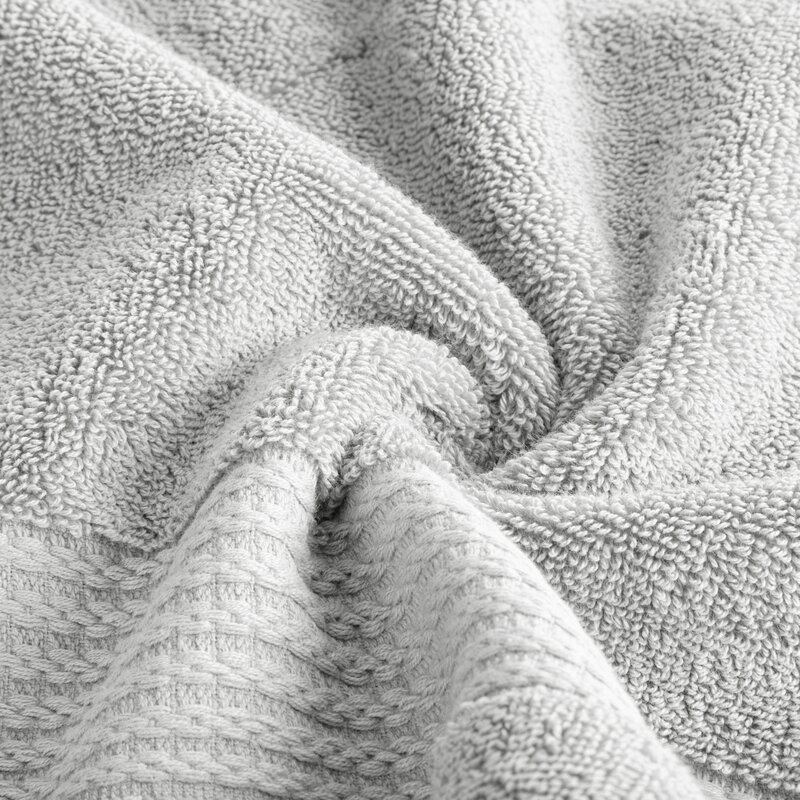 Ręcznik kąpielowy Egipt srebrny 70 X 140 cm – miękki i chłonny