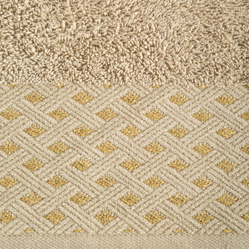 Ręcznik kąpielowy LUIZA beżowy 70 X 140 CM – miękki i chłonny