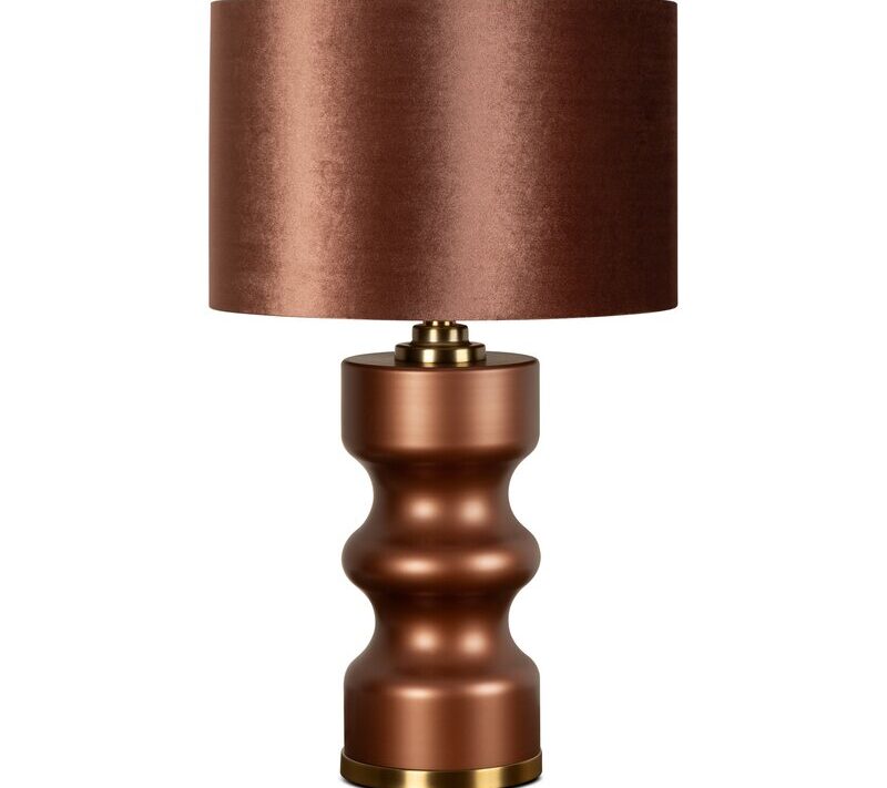 LAMPA HEIDI (02) O 41 X 70 CM BRĄZOWY