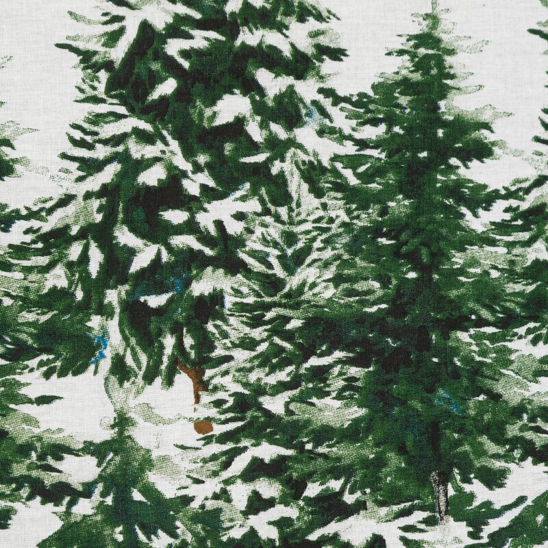 ŚWIĄTECZNY KOMPLET POŚCIELI NEVADA 140 X 200 CM BIAŁY