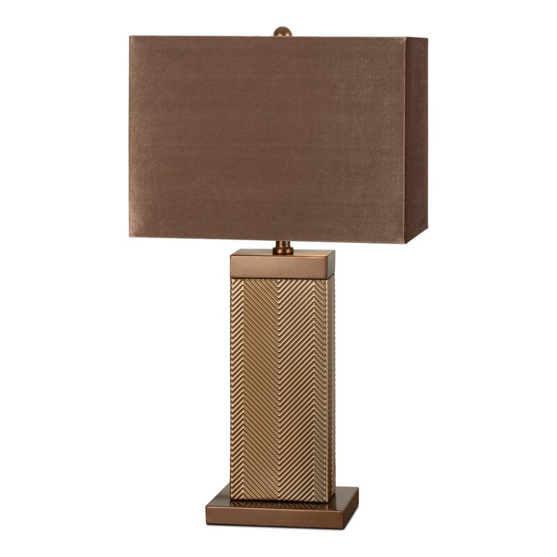 LAMPA LIANA (01) O 36 X 65 CM BRĄZOWY
